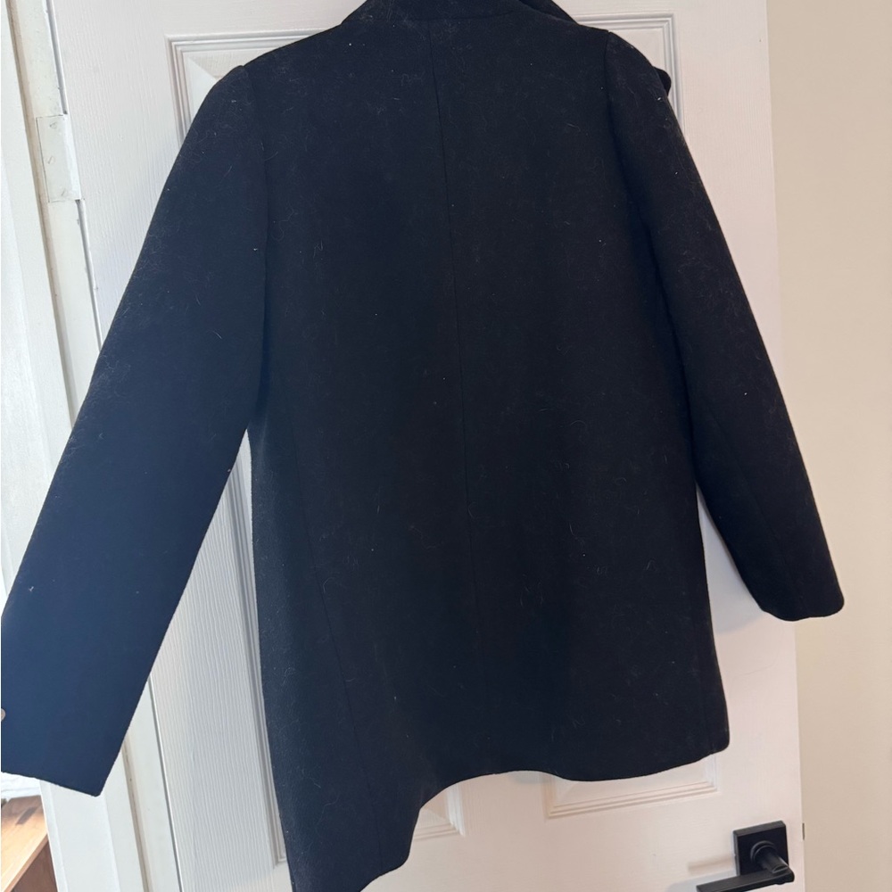 J Crew mercantile black coat
